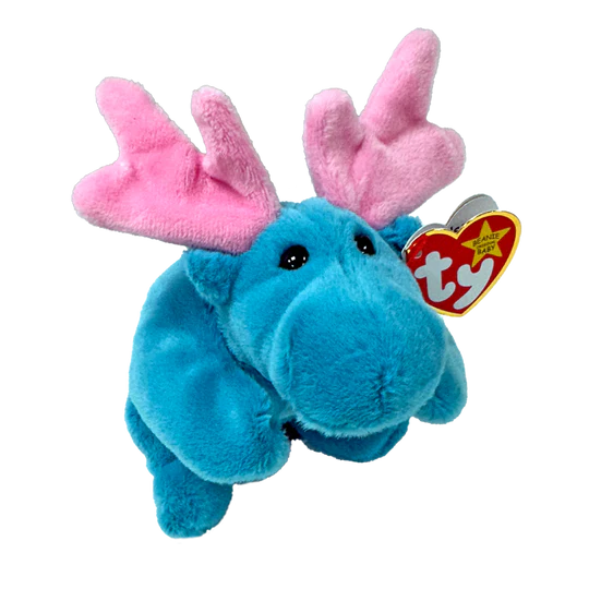 Hudson - Blue Moose - Ty Beanie Baby Regular