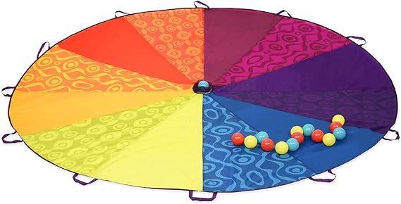 Woo-Hue Parachute & 15 Balls - B. Active