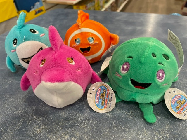 Plush Balls Sea Creatures Easy Squeezy