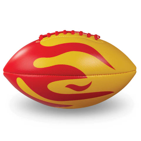 Soft Football with Flames
