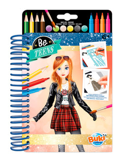 Rock Outfit Fashion Sketchbook - Buki Be Teens