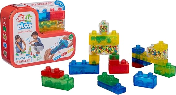 Jelly Blox - Creative Buidling Kit - Squishy Building Blocks