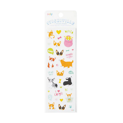 Corgis - Stickiville Skinny Stickers