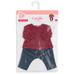 Long T-Shirt and Jeans 14" Corolle Doll Clothes