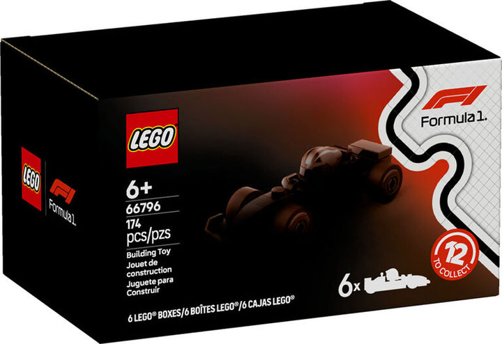 F1 Collectible Race Cars 6 Pack- Lego Formula 1