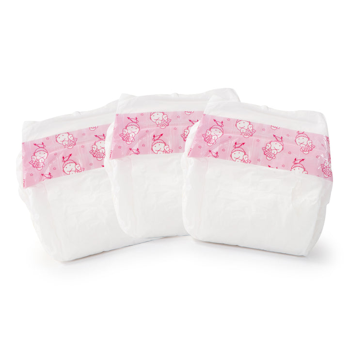 3 Diapers for Dolls