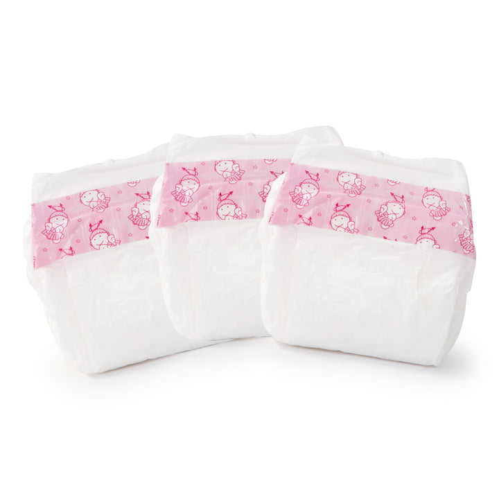 3 Diapers for Dolls