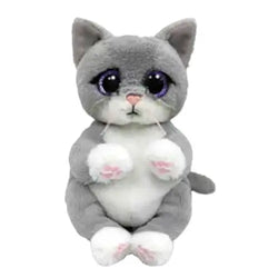 Morgan - Cat Gray Beanie Belly Medium - TY