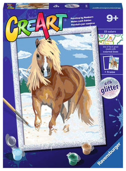 CreArt - The Royal Horse - Paint By Numbers
