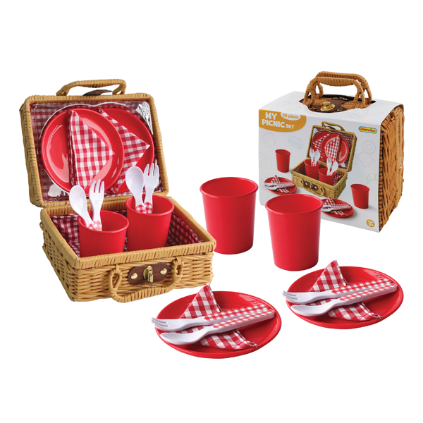 20Pc.Picnic Set with Carry Case