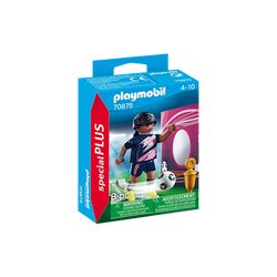 Soccer Player with Goal