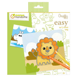 Wild Animals - Graffy Easy - Learn to Colour