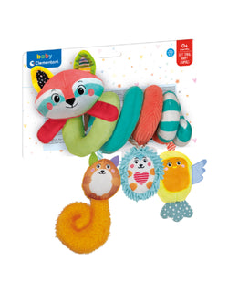 Soft Stroller Spiral - Happy Animal Fox by Baby Clementoni