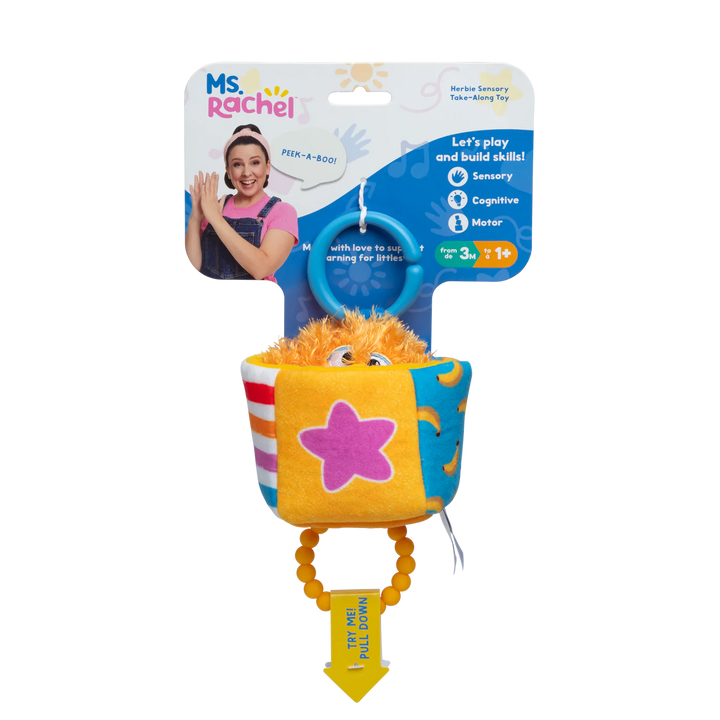 Ms Rachel Herbie Sensory Take Along Toy