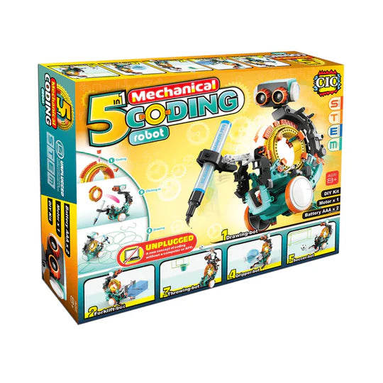 5 In 1 Mechanical Coding Robot