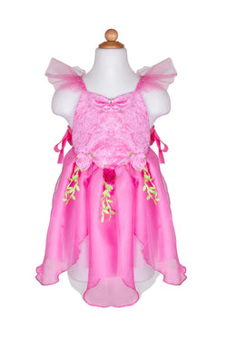 Forest Fairy Tunic Dk Pink Sz 5-6
