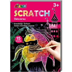 Mini Scratch Book - Unicorns