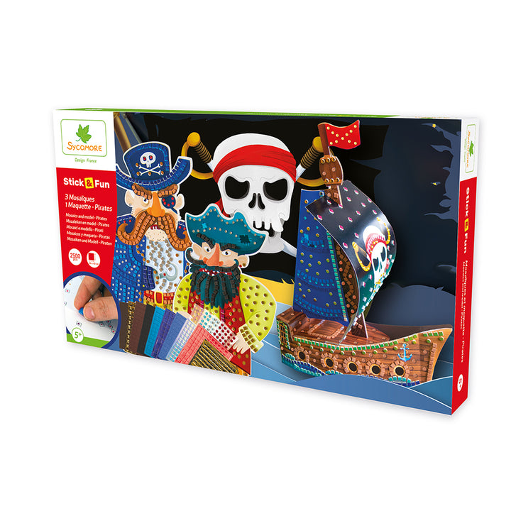 Stick'N Fun XXL 3 Mosaics - Pirates