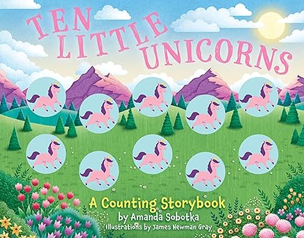 Ten Little Unicorns Board Book