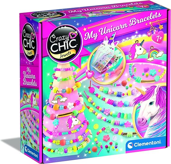 Unicorn Bracelets - Crazy Chic by Clementoni