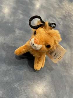 3.5" Lion Plush Backpack Clip-On