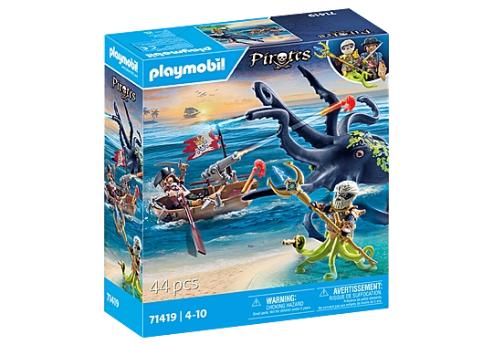 Battle with the Giant Octopus - Playmobil