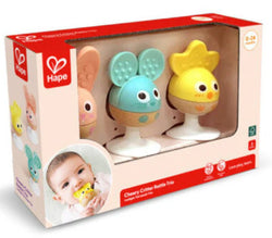 Cherry Critter Rattle Trio - Hape