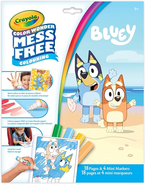 Colour Wonder Pages & Mini Markers Bluey
