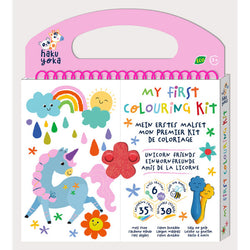 Unicorn Friends My First Colouring Kit - Haku Yoka