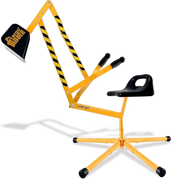 Sand Digger Sit-on Excavator on Stable Base - Stargo Brand