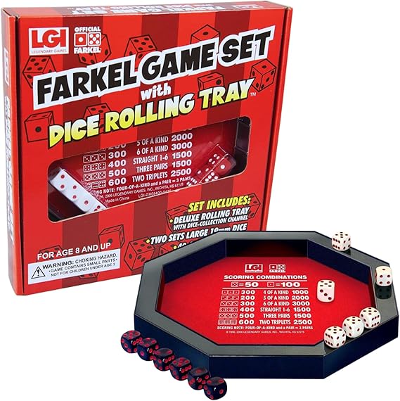 Farkel with Rolling Tray