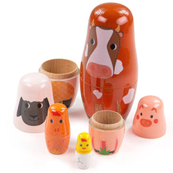 Bigjigs Farm Animals - Russian Dolls