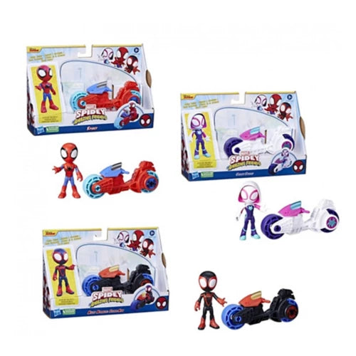 Motorcycle Assortment - Spidey and Friends