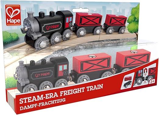Steam-Era Freight Train - Hape