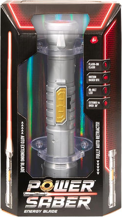 Power Saber Red- Auto-Extending Light Saber Blade