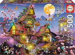Fairy House 500pc Puzzle - Educa