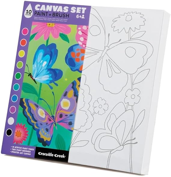 Butterfly Canvas Art - Crocodile Creek