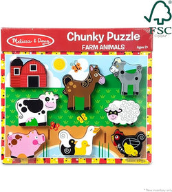 Farm Chunky Puzzle - Melissa & Doug