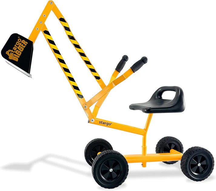 Sand Digger Ride-On Excavator on Wheels - Stargo Brand