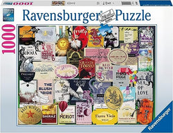Wine Labels - 1000pc Ravensburger Puzzle