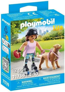 Skater with Retriever - Playmobil