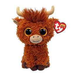Alfie Highland Cow Brown - TY