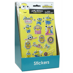 Minions - Puffy Stickers