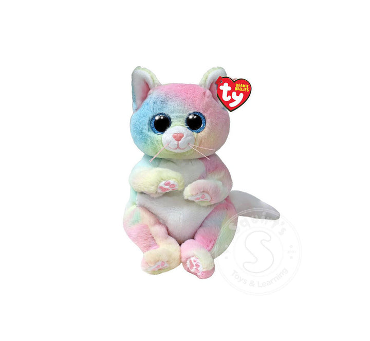 Jenni - Rainbow Cat Beany Belly - TY