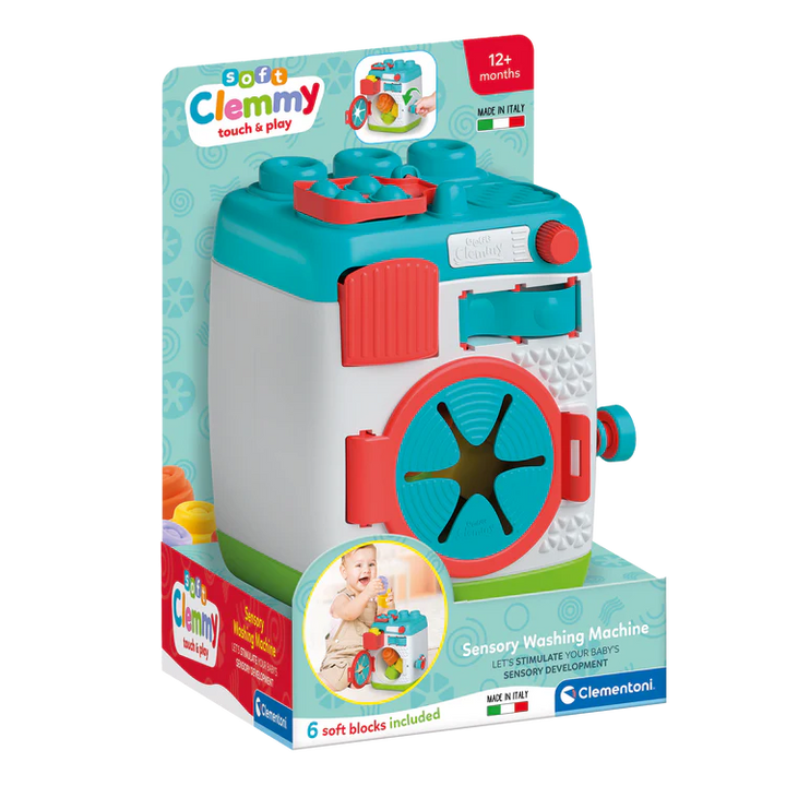 Sensory Washing Machine - Soft Clemmy - Clementoni