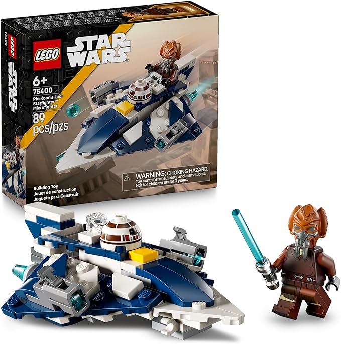 Plo Koon's Jedi Starfighter Microfighter - Lego Star Wars