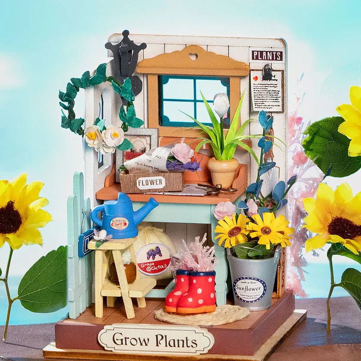 Dreaming Terrace Garden Miniature Art Set