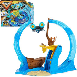 Megalodon Loop of Doom - Monster Jam 1:64 Stunt Playset 3pk