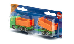 Truck with Dumper Body and Tipping Trailer - Siku