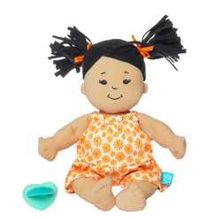 Baby Stella Beige with Black Ponytails - Manhattan Toy Co.